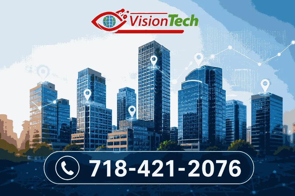Commercial real estate buildings with real-time property data, market analytics, satellite intelligence and environmental risk insights